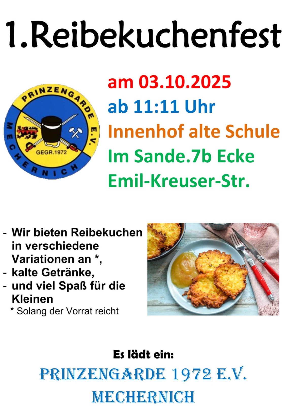 2025 Reibekuchenfest